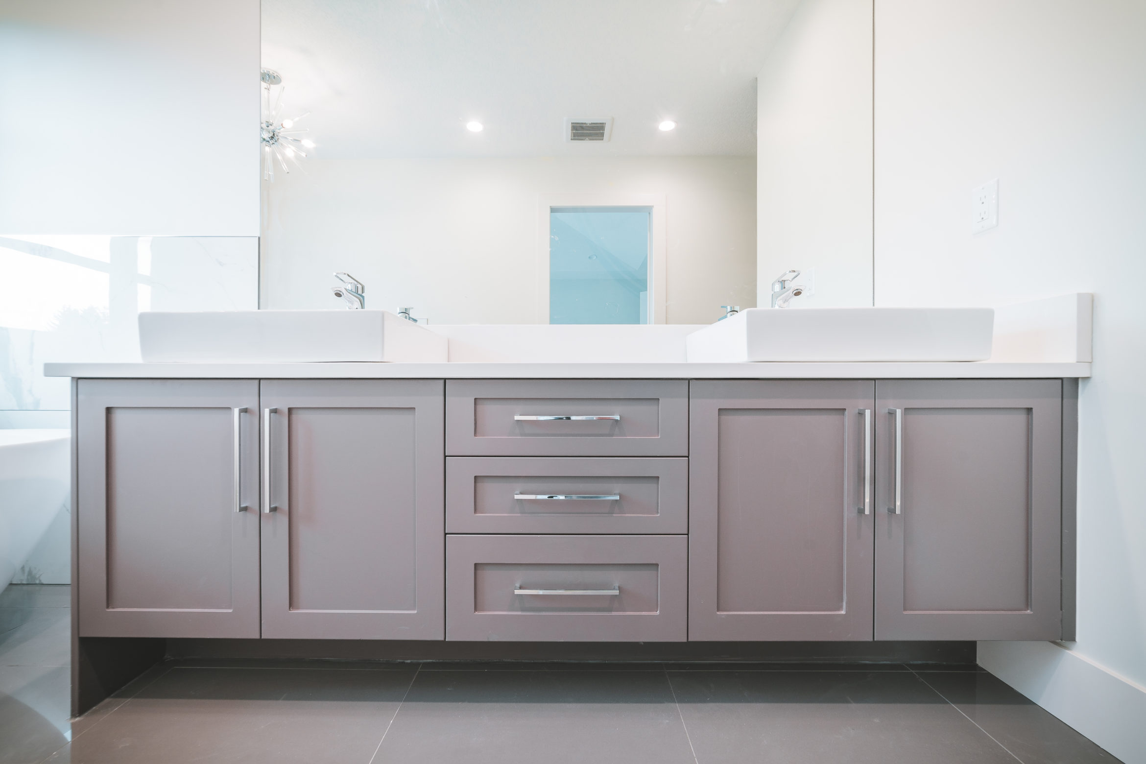 Painted MDF Bathroom Woodcraft Kitchen